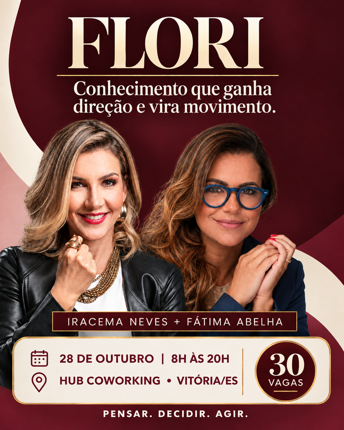 Imagem do evento FLORI - Conhecimento que vira direção e ganha movimento